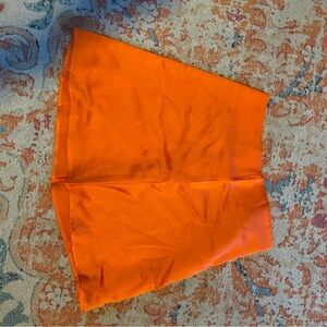 Vibrant Orange Skirt